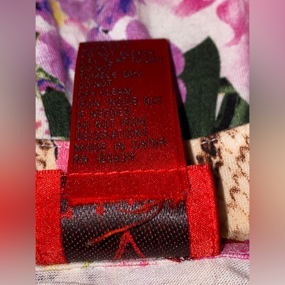 V-Cristina Vtg Animal Print Studded Popover Blouse Women L Multicolor Y2K - Picture 5 of 7